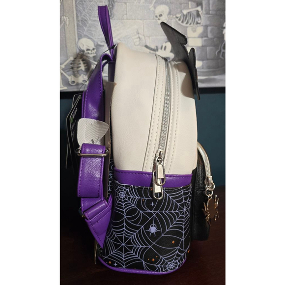 2022 Loungefly Disney Daisy Duck Halloween Witch Backpack - Picture 7 of 10